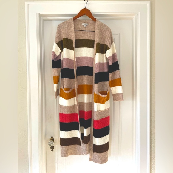 Evereve Sweaters - Long Colorful Duster Sweater